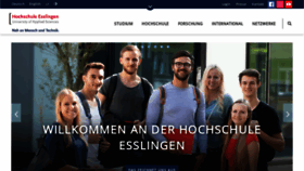 What Fht-esslingen.de website looked like in 2020 (4 years ago)