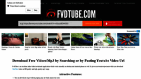 What Fvdtube.com website looked like in 2020 (4 years ago)