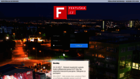 What Fektuska.cz website looked like in 2020 (4 years ago)