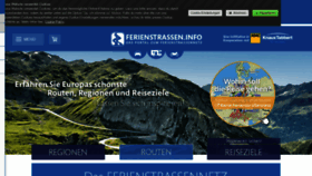 What Ferienstrassen.info website looked like in 2020 (4 years ago)