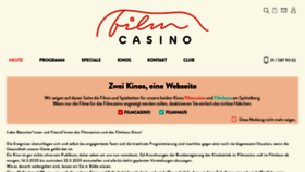 What Filmcasino.at website looked like in 2020 (4 years ago)