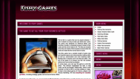 What Fishy-games.com website looked like in 2020 (4 years ago)