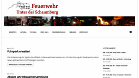 What Feuerwehr-deckbergen.de website looked like in 2020 (4 years ago)