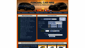 What Funchalcarhire.net website looked like in 2020 (4 years ago)