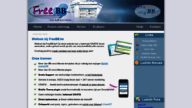 What Freebb.be website looked like in 2020 (4 years ago)