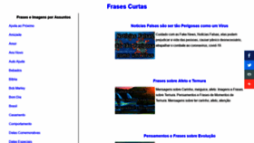What Frasescurtas.com.br website looked like in 2020 (4 years ago)