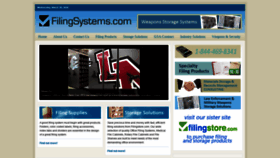 What Filingsystems.com website looked like in 2020 (4 years ago)