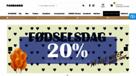 What Fandangoaalborg.dk website looked like in 2020 (4 years ago)