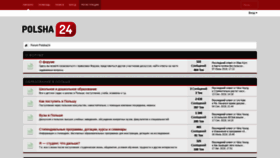 What Forum.polsha24.com website looked like in 2020 (4 years ago)