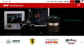What F1authentics.com website looked like in 2020 (4 years ago)