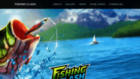 What Fishingclash.game website looked like in 2020 (4 years ago)