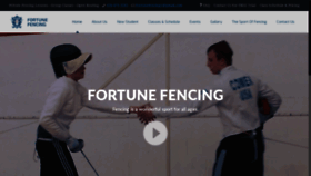 What Fortunefencing.com website looked like in 2020 (4 years ago)