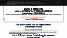 What Fabrizioviscardi.it website looked like in 2020 (4 years ago)