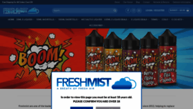 What Freshmistuk.co.uk website looked like in 2020 (4 years ago)