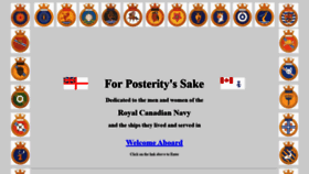 What Forposterityssake.ca website looked like in 2020 (4 years ago)
