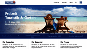 What Freizeitmesse.de website looked like in 2020 (4 years ago)