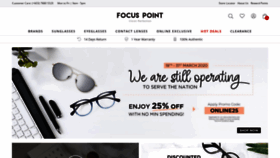 What Focus-point.com website looked like in 2020 (4 years ago)