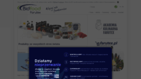 What Farutex.pl website looked like in 2020 (4 years ago)