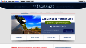 What Fbautotemporaire.com website looked like in 2020 (4 years ago)