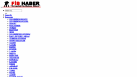 What Fibhaber.com website looked like in 2020 (4 years ago)