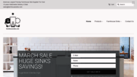 What Farmhousesinks.com website looked like in 2020 (4 years ago)