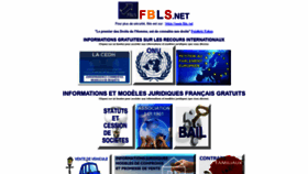What Fbls.net website looked like in 2020 (4 years ago)