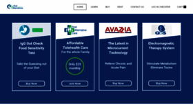What Firstalternativetherapies.com website looked like in 2020 (4 years ago)