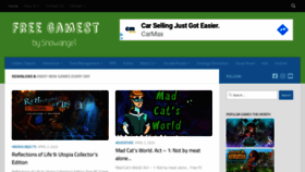 What Freegamest.com website looked like in 2020 (4 years ago)