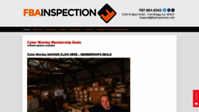 What Fbainspection.com website looked like in 2020 (4 years ago)