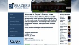 What Frazerfuneralhome.com website looked like in 2020 (4 years ago)