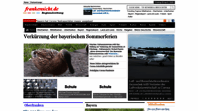 What Frankensicht.de website looked like in 2020 (4 years ago)