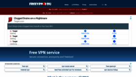 What Freevpn4you.net website looked like in 2020 (5 years ago)