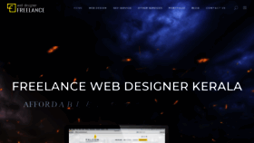 What Freelancewebdesignerkerala.in website looked like in 2020 (4 years ago)
