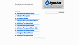 What Ferragamo-shoes.net website looked like in 2020 (4 years ago)