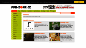 What Fun-zone.cz website looked like in 2020 (4 years ago)