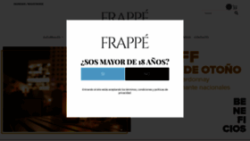 What Frappe.com.ar website looked like in 2020 (4 years ago)
