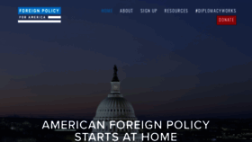 What Fp4america.org website looked like in 2020 (4 years ago)
