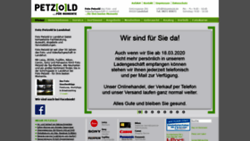 What Fotopetzold.de website looked like in 2020 (4 years ago)