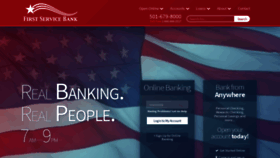 What Firstservicebank.com website looked like in 2020 (4 years ago)