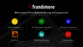 What Frandimore.com website looked like in 2020 (4 years ago)