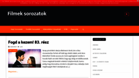 What Filmeksorozatok.hu website looked like in 2020 (4 years ago)