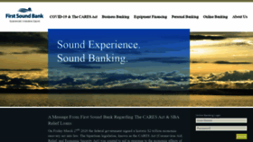 What Firstsoundbank.com website looked like in 2020 (4 years ago)