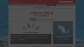 What Fundacioncoca-cola.com.mx website looked like in 2020 (4 years ago)