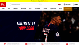 What Foot-store.com website looked like in 2020 (4 years ago)