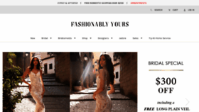 What Fashionably-yours.com.au website looked like in 2020 (4 years ago)