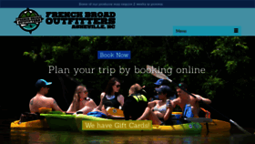 What Frenchbroadoutfitters.com website looked like in 2020 (4 years ago)