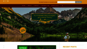 What Flyfishingfieldguides.com website looked like in 2020 (4 years ago)