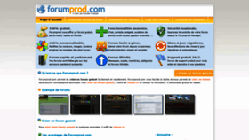 What Forumprod.com website looked like in 2020 (4 years ago)