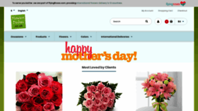 What Flowersdubaidelivery.com website looked like in 2020 (4 years ago)