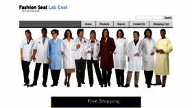 What Fashionseallabcoat.com website looked like in 2020 (4 years ago)
